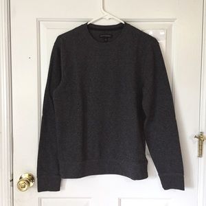 Banana Republic Heathered Dark Gray Sweatshirt